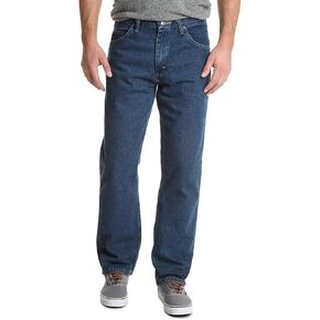 Wrangler Men's Classic 5-Pocket Relaxed Fit Cotton Jean