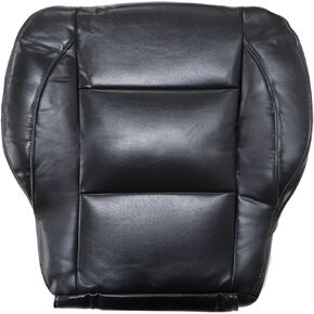 NLQR Front Driver Bottom Replacement Seat Cover Dark Gray Microfiber Leather Compatible with Nissan Titan 2005 2006 2007 2008 2009 2010 2011 2012 2013 2014 2015