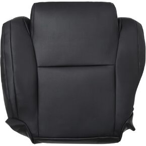 Priprilod Black Leather Driver Side Bottom Replacement Seat Cover Compatible with Toyota Tundra 2007 2008 2009 2010 2011 2012 2013