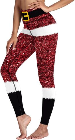color cosplayer St. Patrick's Day Leggings Shamrock Stretchy Tights Yoga Pants for Women in Kuwait
