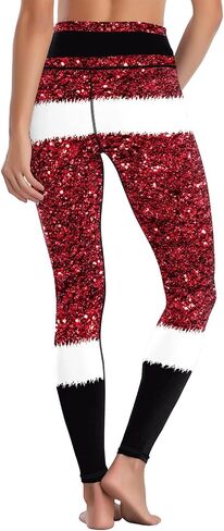 color cosplayer St. Patrick's Day Leggings Shamrock Stretchy Tights Yoga Pants for Women in Kuwait