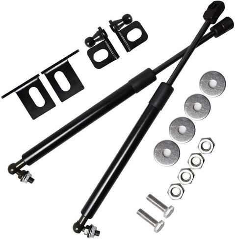 Hood Bonnet Modify Struts for Toyota Sienna XL30 2011-2020 Lift Support Shock Absorber Dampers Gas Spring Rods (Ordinary Black) in Saudi Arabia