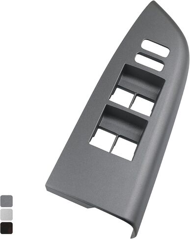 Door Window Switch Bezel Front Left Driver Side Compatible with Toyota Tundra 2007-2013 Sequoia 2010-2017 Replaces 74232-0C100 Gray in Saudi Arabia