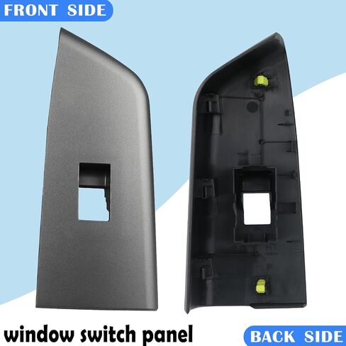Door Window Switch Bezel Front Left Driver Side Compatible with Toyota Tundra 2007-2013 Sequoia 2010-2017 Replaces 74232-0C100 Gray in Saudi Arabia