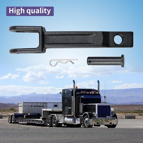 خطاف سحب فردي A20-6014 متوافق مع Peterbilt/Kenworth مع دبوس سحب A65-6008 (بدون إطار) in Kuwait