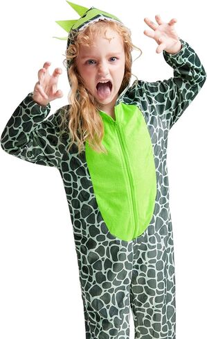IKALI Dinosaur Costume Kids Triceratops Dino Outfit, Boys Girls Toddlers Baby Halloween Party Dress Up in Saudi Arabia