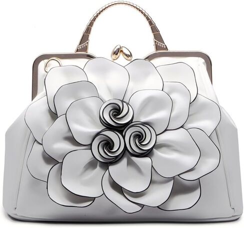 SUNROLAN Women's Evening Clutches Handbags Formal Party Wallets Wedding Purses Wristlets Ethnic Totes Satchel in Saudi Arabia