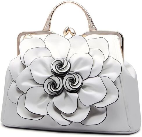 SUNROLAN Women's Evening Clutches Handbags Formal Party Wallets Wedding Purses Wristlets Ethnic Totes Satchel in Saudi Arabia