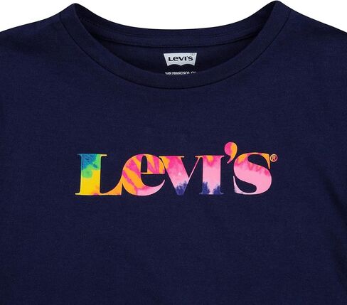 Levi's® Girl's Dropped Shoulder Boxy Tee (Little Kids) in Saudi Arabia