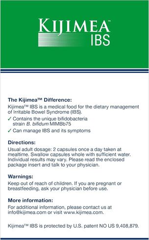 Kijimea™ IBS, Medical Food for The Dietary Management of Irritable Bowel Syndrome 56 capsules in Saudi Arabia