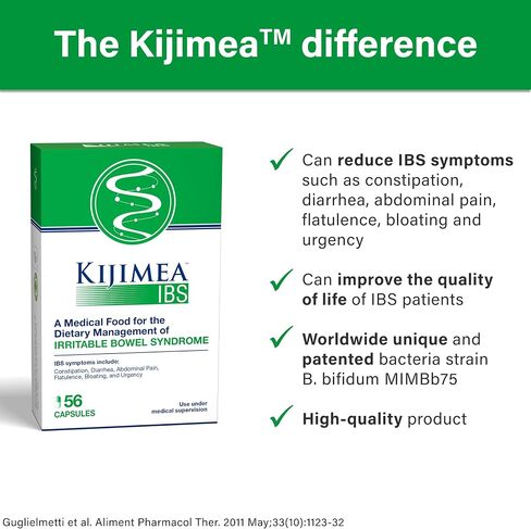 Kijimea™ IBS, Medical Food for The Dietary Management of Irritable Bowel Syndrome 56 capsules in Saudi Arabia