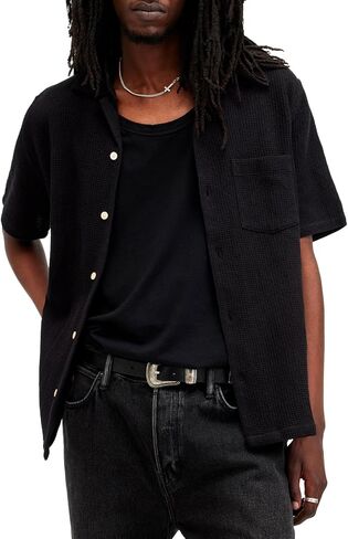 AllSaints Men's Helston Short Sleeve Shirt in Saudi Arabia