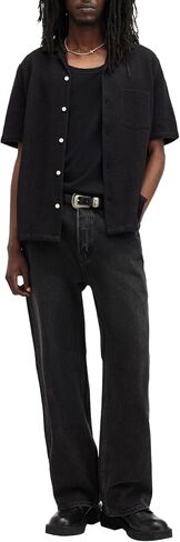 AllSaints Men's Helston Short Sleeve Shirt in Saudi Arabia