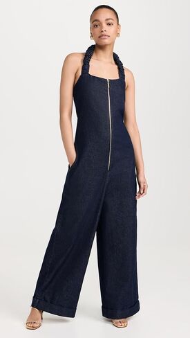 Orire Women's Mame Denim Jumpsuit in Saudi Arabia