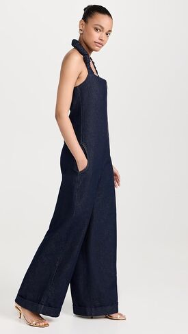 Orire Women's Mame Denim Jumpsuit in Saudi Arabia