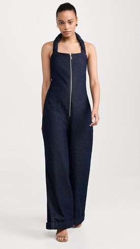 Orire Women's Mame Denim Jumpsuit in Saudi Arabia