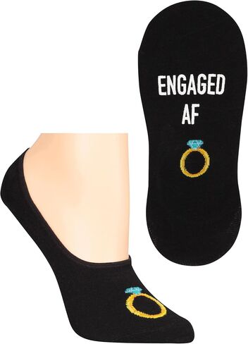 Hot Sox Women's Fun Wedding Bliss Crew Socks-1 Pair Pack-Cool & Cute Bride Novelty Gifts in Kuwait