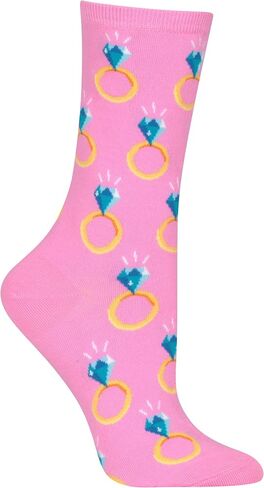 Hot Sox Women's Fun Wedding Bliss Crew Socks-1 Pair Pack-Cool & Cute Bride Novelty Gifts in Kuwait