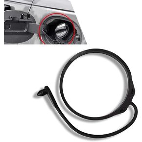 1 PC Car Fuel Tank Cap Traction Rope, 2.76" ID Fuel Filler Cap Anti-lost Connection Line, Fuel Tank Tether Rope, Compatible with Land Rover Aurora Discovery 3/4 Shenxing 2 Range Rover (Black)