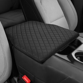 غطاء وحدة التحكم المركزية JOYTUTUS متوافق مع 2019-2024 Ram 1500 نموذج جديد لوحدة التحكم في مقعد القفز، غطاء مسند الذراع من الجلد للسيارة، غطاء وحدة التحكم الوسطى المتين، استبدال غطاء مسند ذراع السيارة