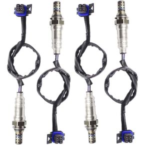 4PCS Oxygen O2 Sensor for 2014-2018 Chevrolet Impala 3.6L; 2013-2018 Cadillac XTS 3.6L Upstream + Downstream