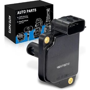 160171S710 Mass Airflow Sensor for:-Nissan Frontier 1998-2004 Xterra 2001-2004 Pickup 1996-1997, 2.4L 3.3L L4 V6, MAF Sensor Replacement OE# 16017-1S710 AFH55M-12 MAS0397 AF10201 AFH55M12