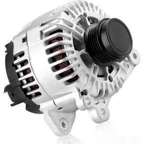 11254 Car Alternators 140 Amp, 5-Groove Pulley Fit for Volkswagen Jetta 2005-2014, Golf 2010-2014, Rabbit 2006-2009 L5 2.5L Automotive Replacement Alternators 07K903023A, 0124525102