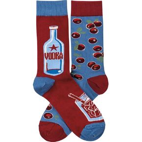 Primitives by Kathy Socks - Vodka & Cranberries, Unisex, One Size