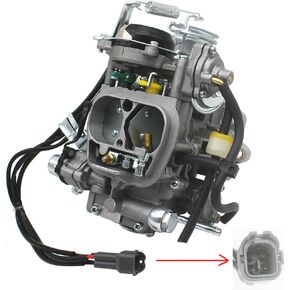 KIPA Carburetor for 22R 2.4L 3.0L Engine 1981 Corona 1981-1984 Celica 1981-1995 PickUp 1984 4Runner 1981-1988 Hilux Replace OEM part number 21100-35520 2110035520 Electric choke