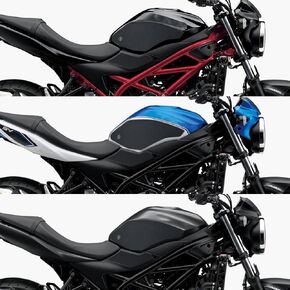 SV650X SV650 for SV650 SV650X ABS SV650/X 2016-2019 2020 2021 2022 Motorcycle Side Fuel Tank pad Tank Pads Protector Stickers Decal Gas Knee Grip Traction Pad Tankpad SV650 Tank Grips