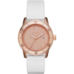 Skechers Women's Redondo Quartz Three-Hand Date Watch, Color: Rose Gold, White (Model: SR6053)