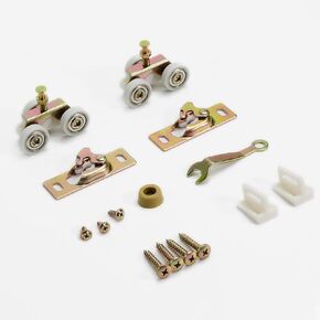 72"/6FT Sliding Pocket Door Track Kit, Aluminum Top Mount Sliding Door Hardware for Single Door, Fit Max Door Width 36", No Door Panel