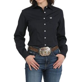 Cinch Women's Navy Button Down Shirt