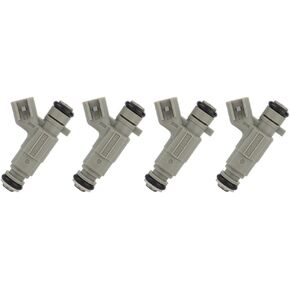 4pcs 0280155976 Injectors,ANGLEWIDE 4 Holes Fuel Injectors Sets fit for Dodge Caravan,for Dodge Neon,for Dodge Stratus,for Plymouth Neon