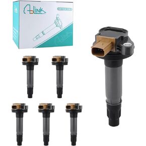 Set of 6 UF646 Ignition Coil Pack & SP534 Spark Plug (3.5L V6 Only) For Ford F150 EcoBoost Flex Taurus Explorer Lincoln MKS MKT 2011 2012 2013 2014 2015 2016 2017