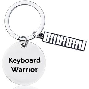 Piano Gifts for Music Lovers Piano Student Music Teacher Gifts for Pianists Men Women Musician Gifts for Friend Birthday Christmas Gifts for Musicians Girlfriend Keyboard Keychain Gift for Piano Lover