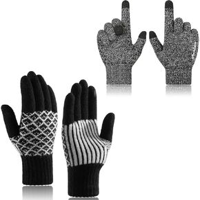 Achiou Winter Gloves for Cold Weather Touchscreen Gloves