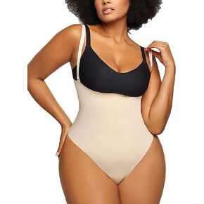 بدلة نحيفة للسيدات من SHAPELLX للتحكم في البطن، بدون خياطة بدون ظهر in Kuwait