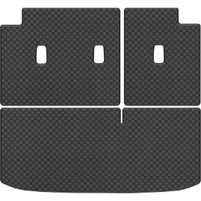 Original Cargo Liner and Rear Backrest Mat for 2022-2024 Nissan Pathfinder - Custom Fit PU Leather Trunk Mat and Backrest Mat - All Weather Anti-Slip Cargo Mats for Nissan Pathfinder 2022-2024