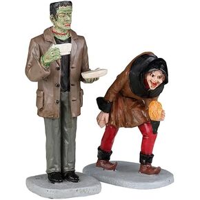 Lemax Spooky Town Monster Coffee Break, Set of 2, 22106