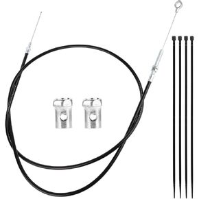 71 Inch Go Kart Throttle Cable Kit, Universal Go Cart Brake Cable with Cable Ends Compatible with Predator 212cc Engine GX160 GX200 196cc 8252-1390 Go Cart Accelerator Parts