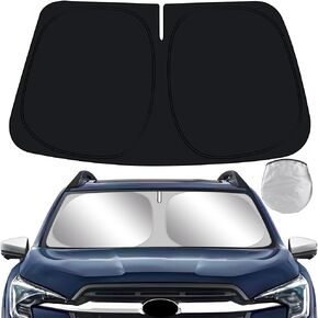 Car Sun Shade for Subaru Ascent 2019 2020 2021 2022 2023 2024 Auto Interior Accessories Foldable Sunshade Windshield Visor Cooler Protector Front Windows Cover Shield