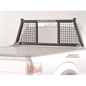 RealTruck Backrack Half Safety Rack Frame Only | Black, No Drill | 149SM | Fits 2019-2023 Chevrolet/GMC Silverado/Sierra 1500; 2008-2019 & 2022-2024 Toyota Tundra; 2004-2024 Ford F-150 & Others