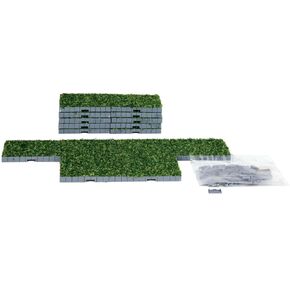 Lemax Plaza System (Grass, Square) - 16 Pcs #64107
