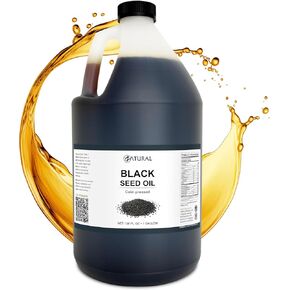 Zatural Black Seed Oil Nigella Sativa Cold Pressed Cumin Oil Digestion, Skin, Brain, Immune, Joints & More (4 Fl Oz) in Kuwait