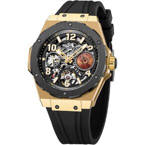 WM Watch - WM137 Skeleton Watch 42mm 7590A 5ATM Limited Edition Planet Series Automatic Watches for Men