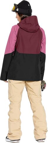Volcom Women's V.Co Aris Insulated Gore-Tex Relaxed Fit Mid Length Pullover Snowboard Jacket in Saudi Arabia