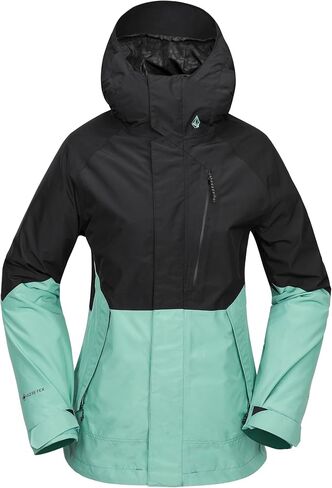 Volcom Women's V.Co Aris Insulated Gore-Tex Relaxed Fit Mid Length Pullover Snowboard Jacket in Saudi Arabia