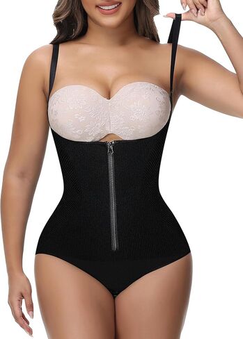 SHAPSHE بدون حمالات ملابس داخلية للتحكم في البطن من Faja محدد شكل الجسم ثونغ ارتداءها منخفض الظهر عالي الخصر حزام ضغط سلس in Kuwait