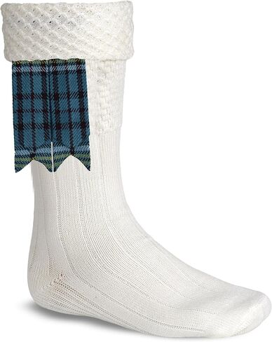Scottish Tartan Kilt Flashes with Elastic Adjusters in Kuwait